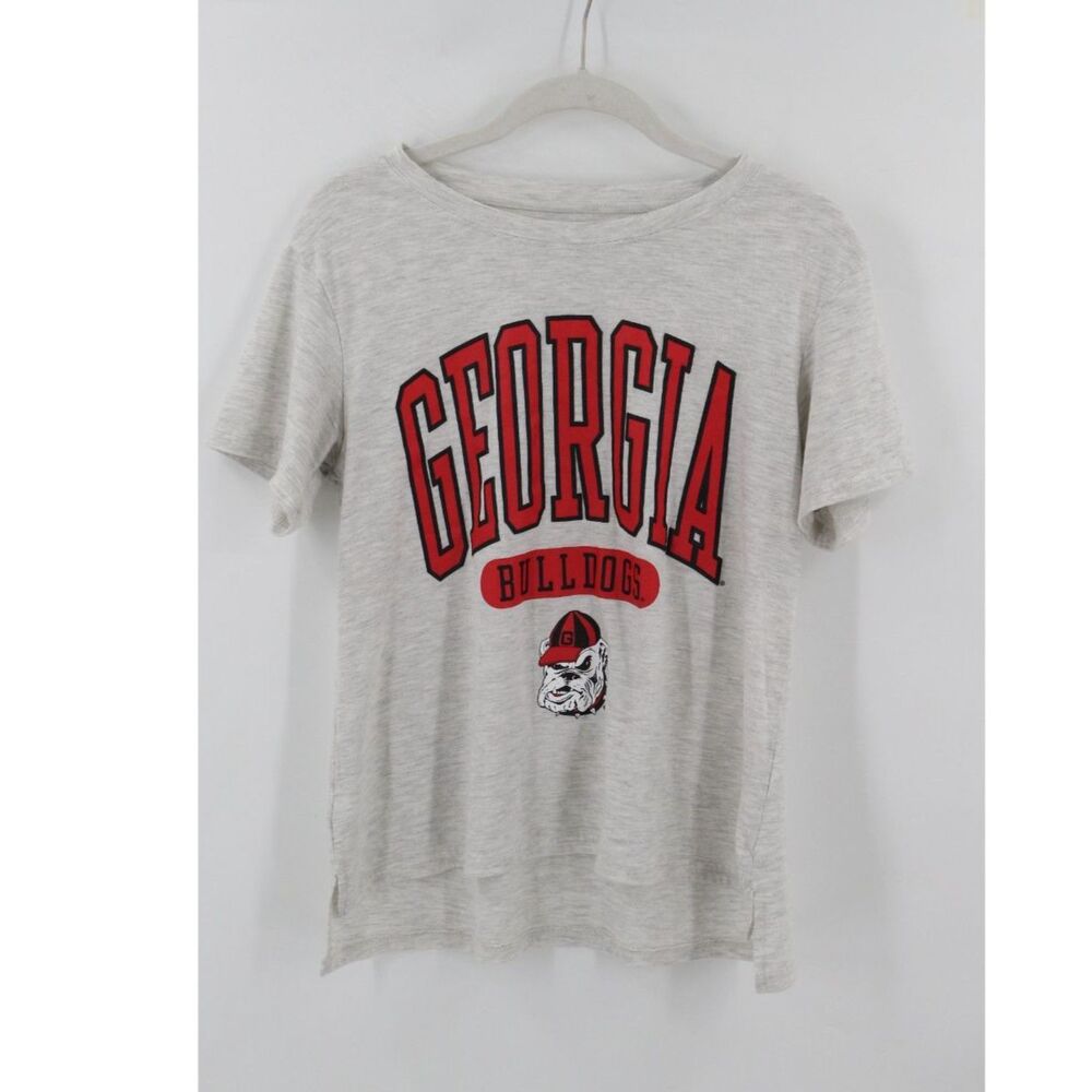 Hanes Womens UGA Georgia Bulldogs TShirt Size Small NCAA College